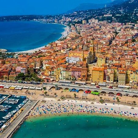 Studio Avec Jardin - Garage - 500M Des Plages Menton Exterior foto