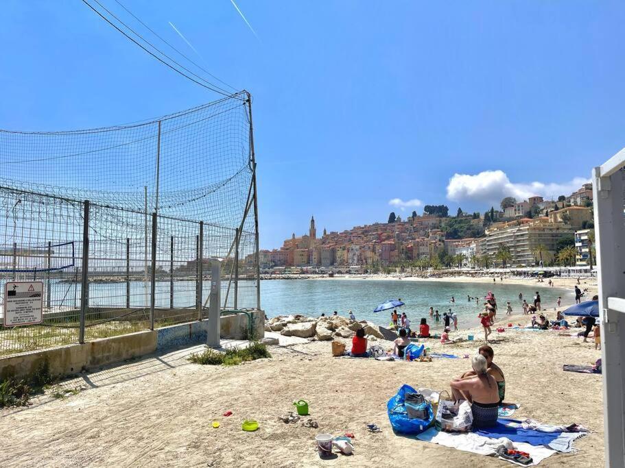Studio Avec Jardin - Garage - 500M Des Plages Menton Exterior foto