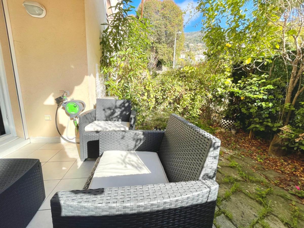 Studio Avec Jardin - Garage - 500M Des Plages Menton Exterior foto